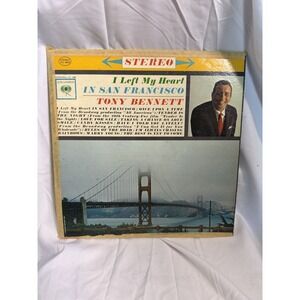 Tony Bennett–I Left My Heart in San Francisco–1962 Columbia–CS 8669 Vinyl Record